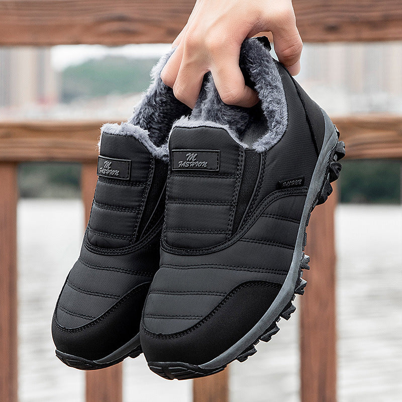 Autumn And Winter Walking Shoes Slip-on