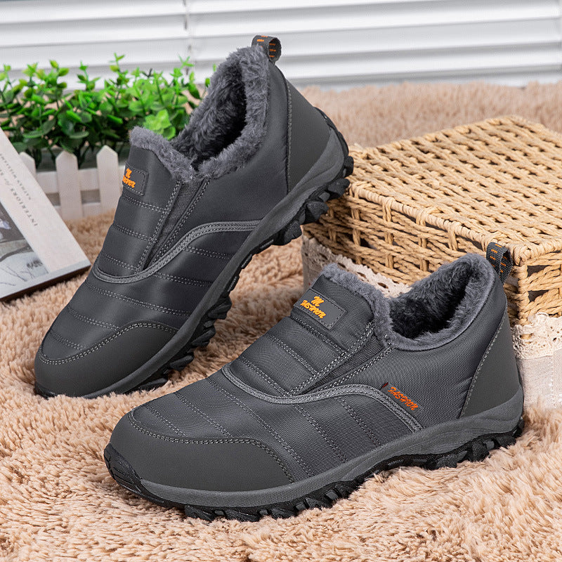 Autumn And Winter Walking Shoes Slip-on