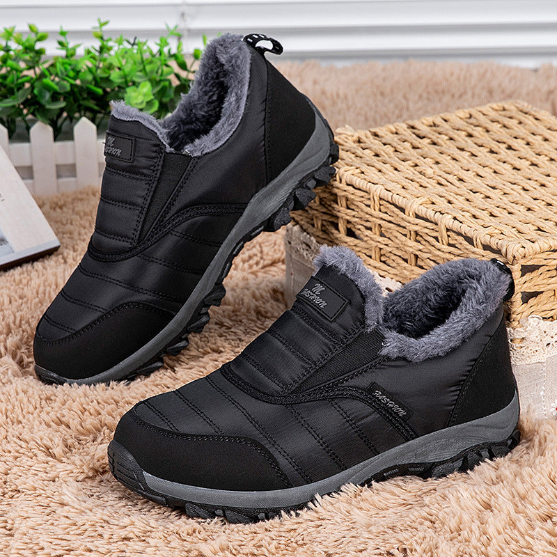 Autumn And Winter Walking Shoes Slip-on