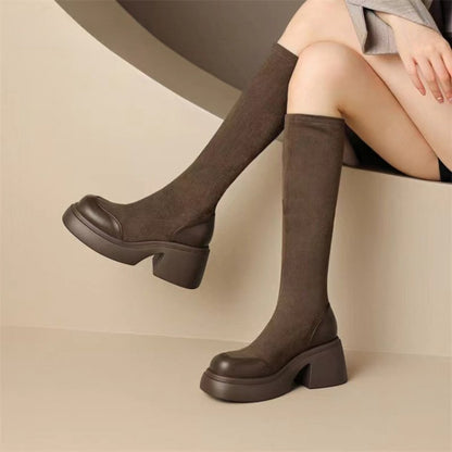 Autumn And Winter Small Thick Bottom Height-increasing Martain Boots