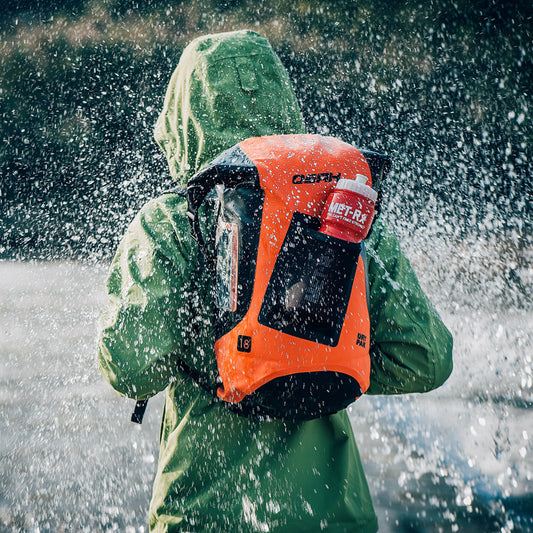 Sac à dos rond étanche pour la pêche