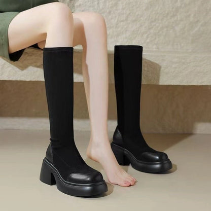 Autumn And Winter Small Thick Bottom Height-increasing Martain Boots